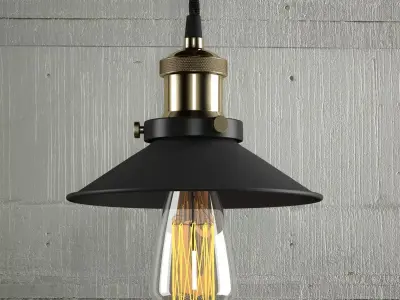 Hanging lamp 12 Loft Design 3D model