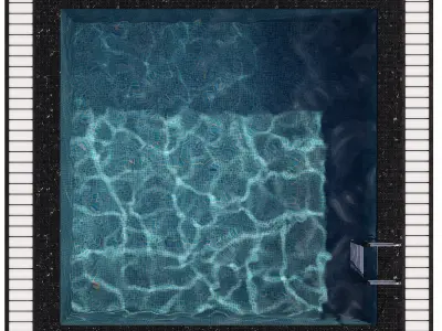 SWIMMING POOL NO21 A 3D model