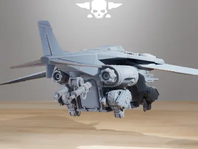 Scavenger Cutlass 3D print model