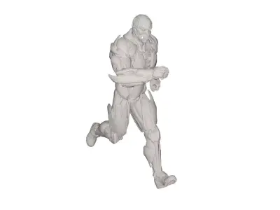Superhero concept 3D model order