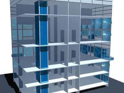 Building Hospital 3D model