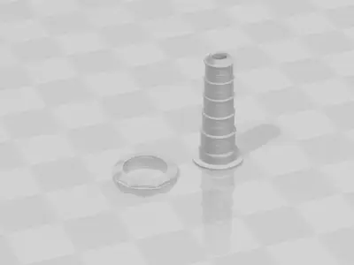 construction cone 3D model