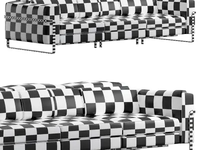 Fidelio sofa by natuzzi 3D model