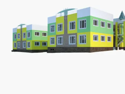 Kindergarten 3D model