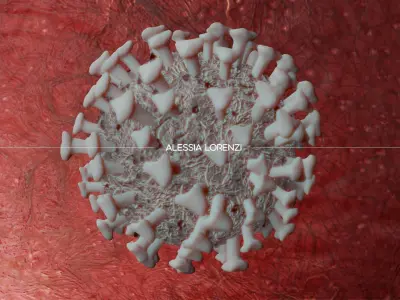 CORONAVIRUS covid19 3D model