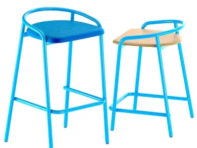 Blender stool 3D model