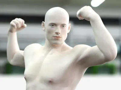  Full Male And Female Anatomy Set (Cinema Rigged) 