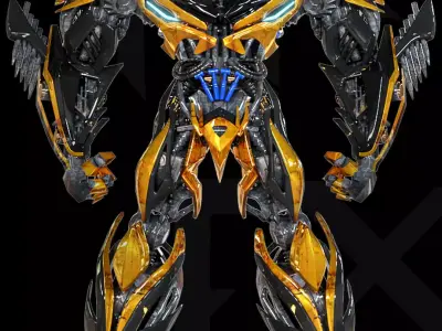 Transformers Bumblebee AOE 3D model