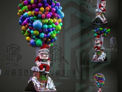 UP  Christmas 3D print model