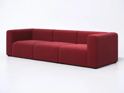 Mags 3 Seater Sofa 3D model