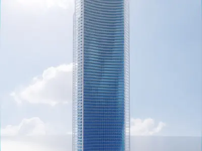 Parametric Building 1c8 3D model