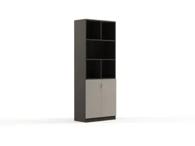 Modern Office High Cabinet File 3 For Staff  Free 3D model