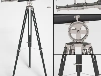 Griffith Astro Telescope 3D model