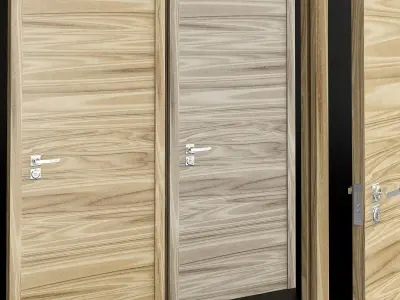 DOOR Collection 39 Pieces 3d model 3D model