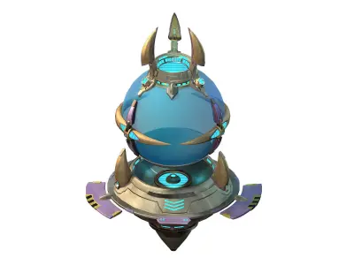 Cosmic Energy Generator 02 3D model