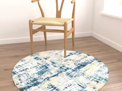 Rugs No 1047 Low-poly 3D model