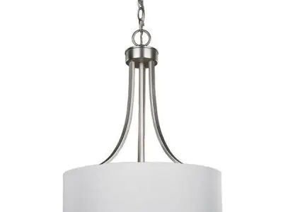 Broyles Light Drum Chandelier 3D model