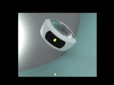 Portal Glados Ring Free 3D model