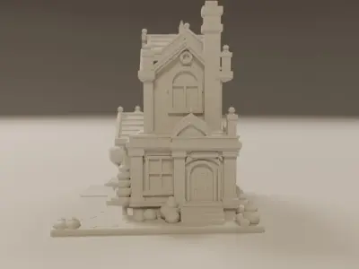 house model 3D print model purchase