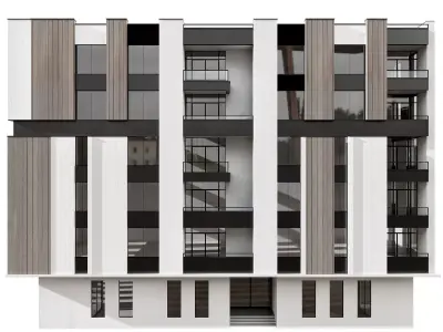 RESIDENTIAL BUILDING NO102 A 3D model