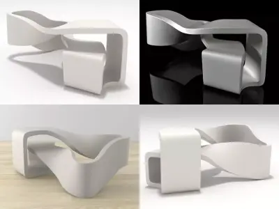 SW416 Low Table 3D model