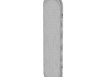 Bode Wall Light Brass 3D model