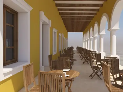 Mexican Supermercado  3D model