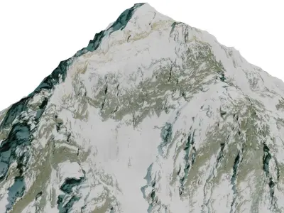 Mount Everest 3D model