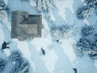 Winter Days - UE4 3D model