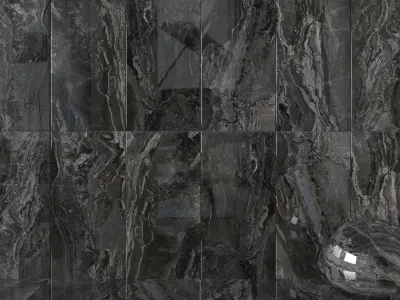 Wall Tiles Museum Orobico Dark 60x120 Set 1 Texture
