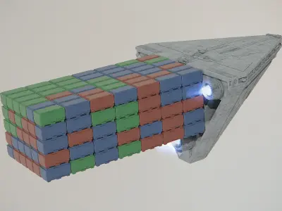 Imperial Class 4 Container Transport MOSE - Star Wars 3D model