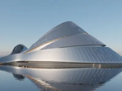 Harbin Grand Theatre 3D model