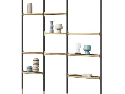 Baxter Libelle shelving 3D model