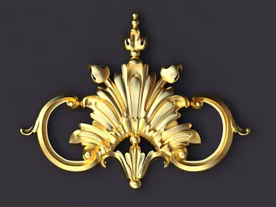 dekor ornament 3D model 113