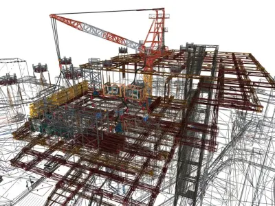 Scene - Scramble - Exterior 3D model