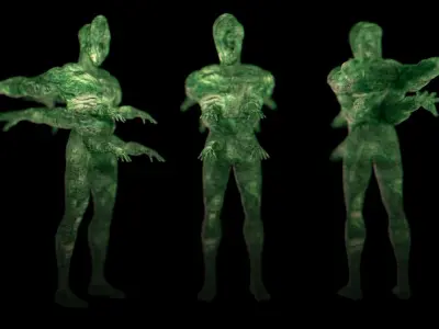 MULTI-ARMED MUTANT 3D model