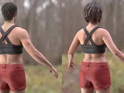  Man and Woman in Summer 9 