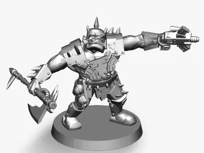 Orc soldier 3D print model 3D print model