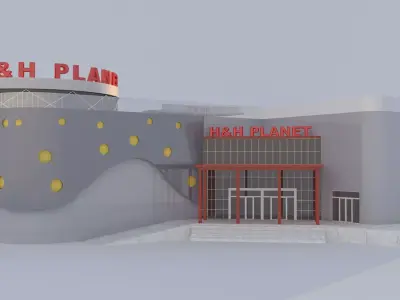 Shpping Mall 3D model
