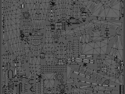 Mass Effect - Reaper Harbinger Low-poly 3D model