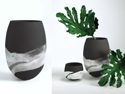 GABRIELE KOCH Vases 3D model