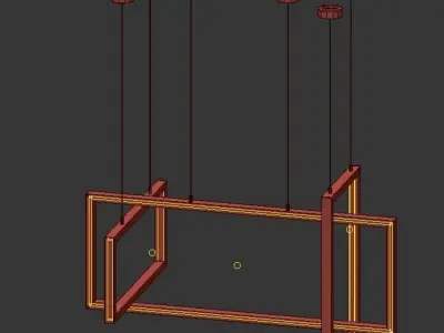 FRAME pendant light 3D model