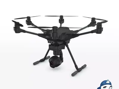 Yuneec Typhoon H for Element 3D 3D model