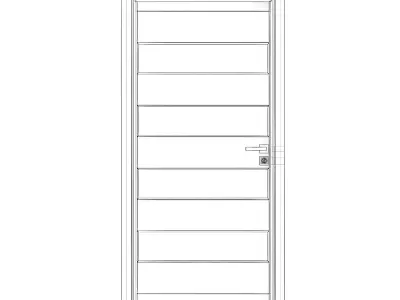 Interior Door 3D model