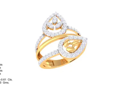   Women Ring MTL 3dm STL OBJ FBX Details 3D print model purchase
