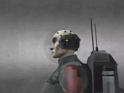 Echo Bad Batch Low-poly 3D model