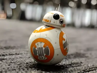 BB-8 Droid  V2 3D Model 3D model