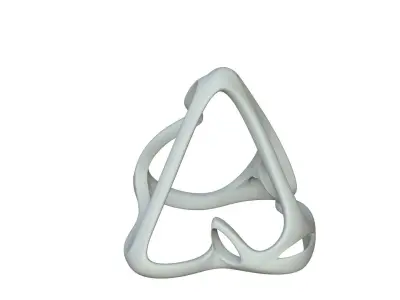 SciFi Cube Object No 62341 Low Poly Shape Low-poly 3D model