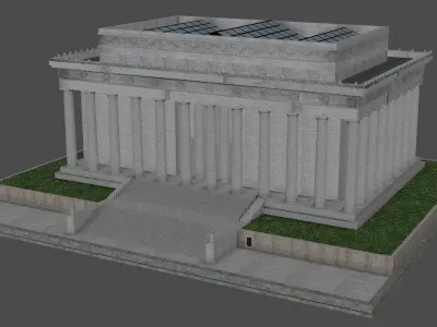 Lincoln Memorial 3D model