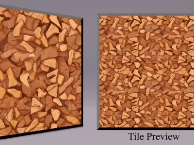 Cartoon Wood Textures Pack 12 - 10x PNG  Texture